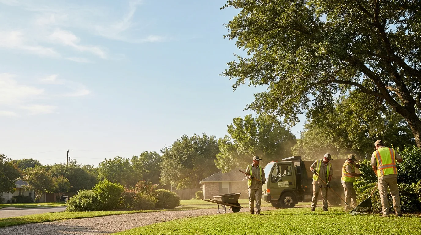 Landscaping in Priddy, TX near me